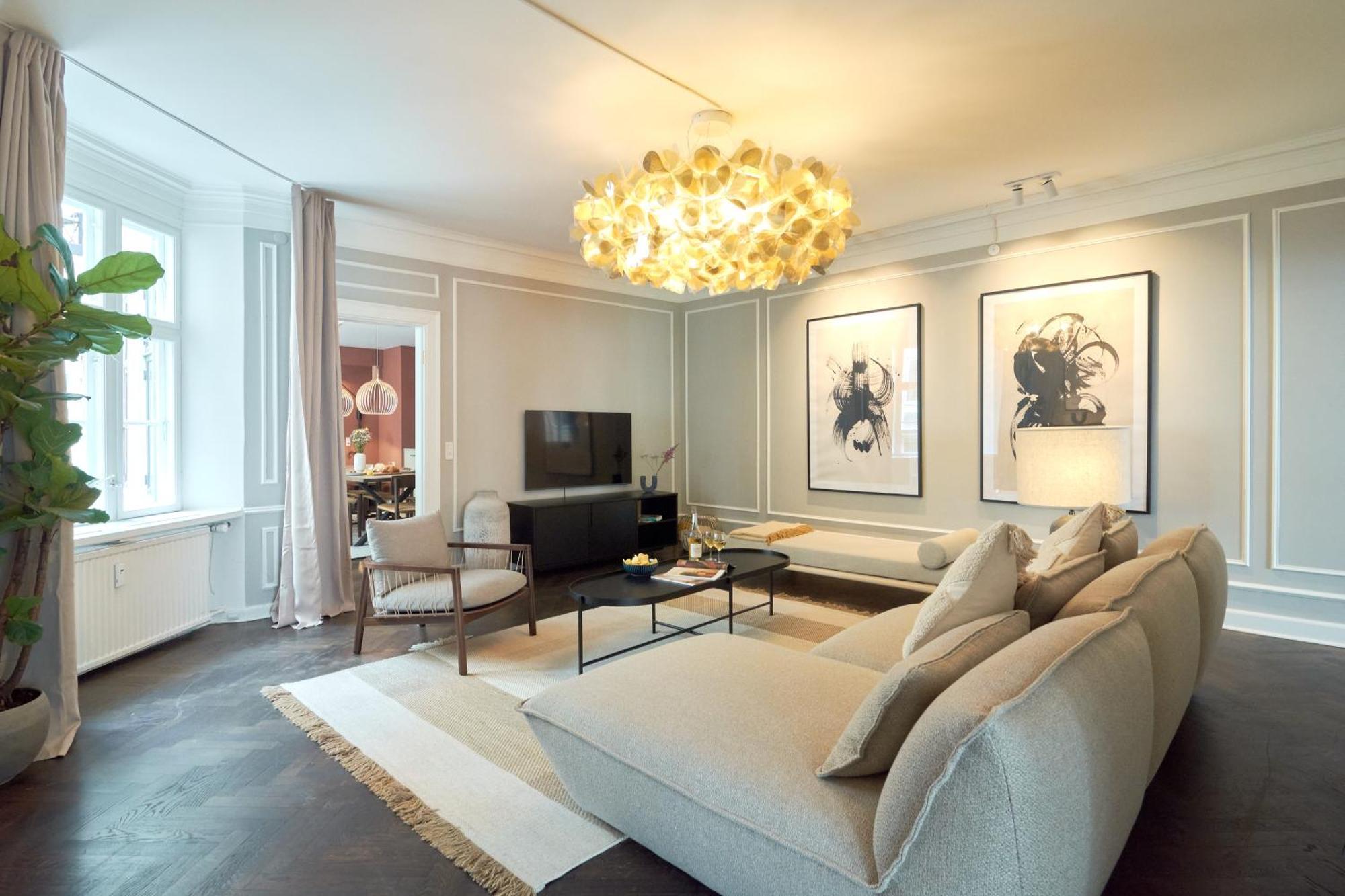 Stylish Spacious Apartment W 3Br In Copenhagen City Extérieur photo
