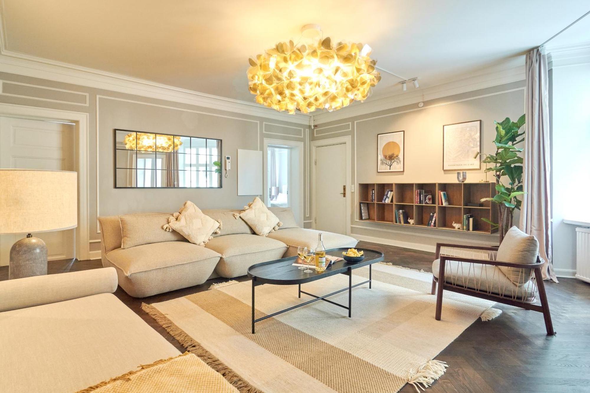 Stylish Spacious Apartment W 3Br In Copenhagen City Extérieur photo